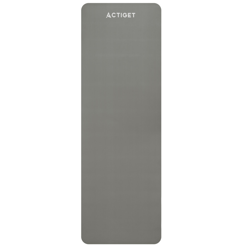 Килимок для йоги та фітнесу Actiget ACT0019 NBR, Grey 183x61x1 см