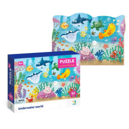 Дитячий пазл "Підводний світ" DoDo Toys 300378, 60 елементів