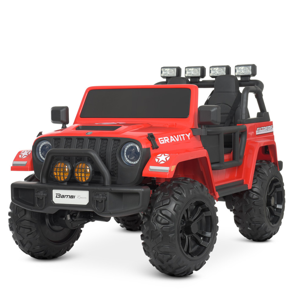 Дитячий електромобіль Джип Bambi Racer M 4572EBLR-3(24V) до 50 кг по цене 15 229 грн.