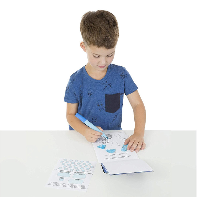 Водна розмальовка з завданнями 