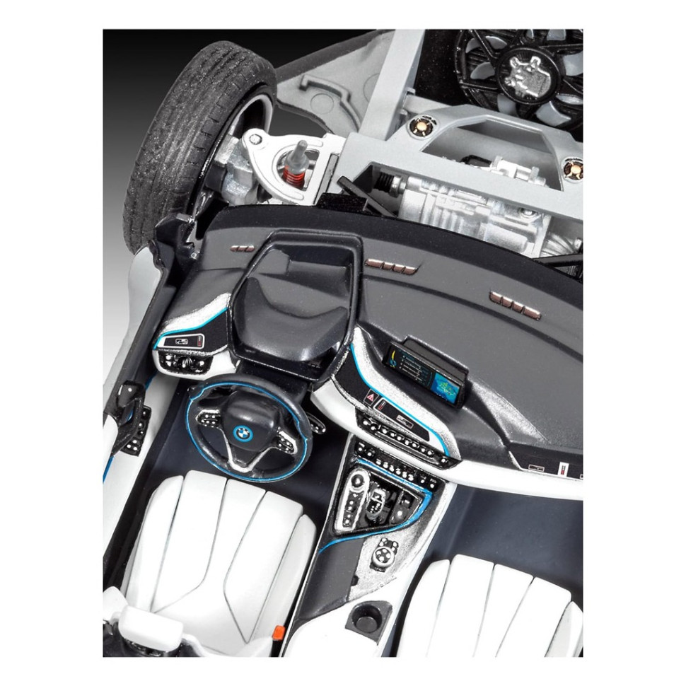 Сборная модель-копия набор Автомобиль BMW i8 Revell RVL-67008 уровень 4, 1:24