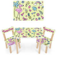 Дитячий столик Bambi 501-131F з двома стільцями