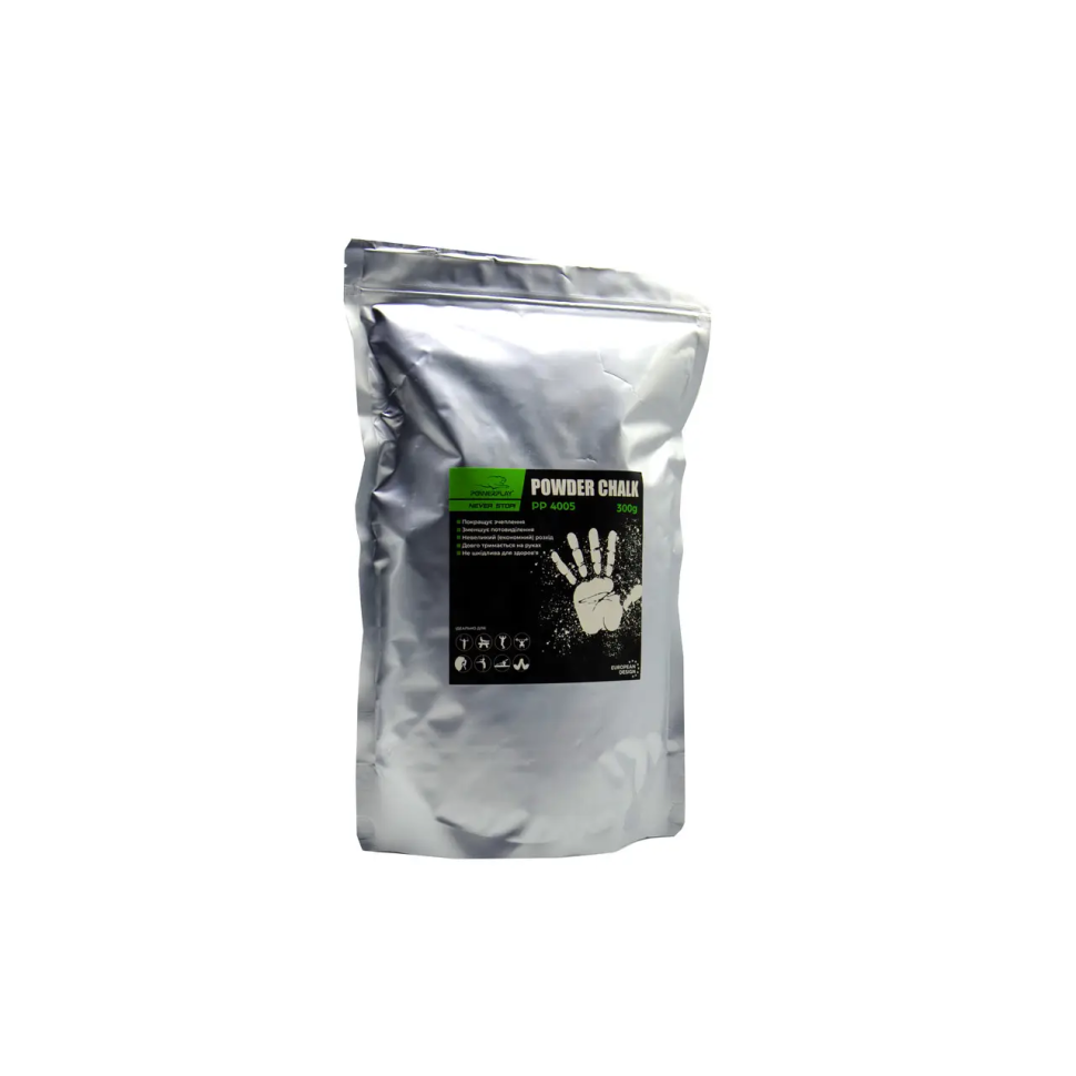 Магнезія спортивна суха Powder Chalk PowerPlay PP_4005_300G 300 г