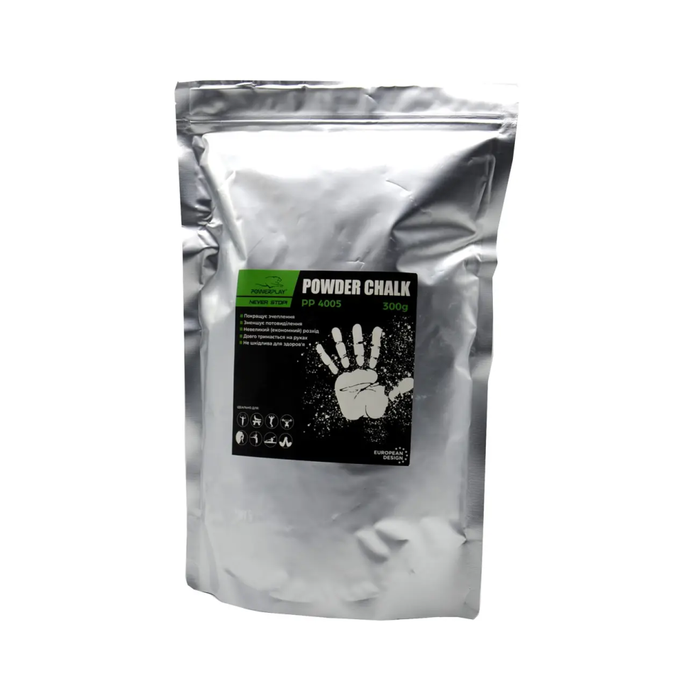Магнезія спортивна суха Powder Chalk PowerPlay PP_4005_300G 300 г