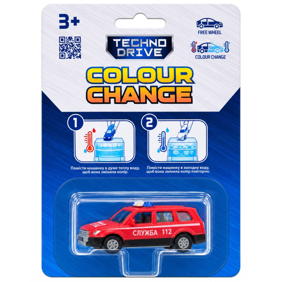 Ігрова мінімодель авто Color Change TechnoDrive SK-X11KS-2 колеса 