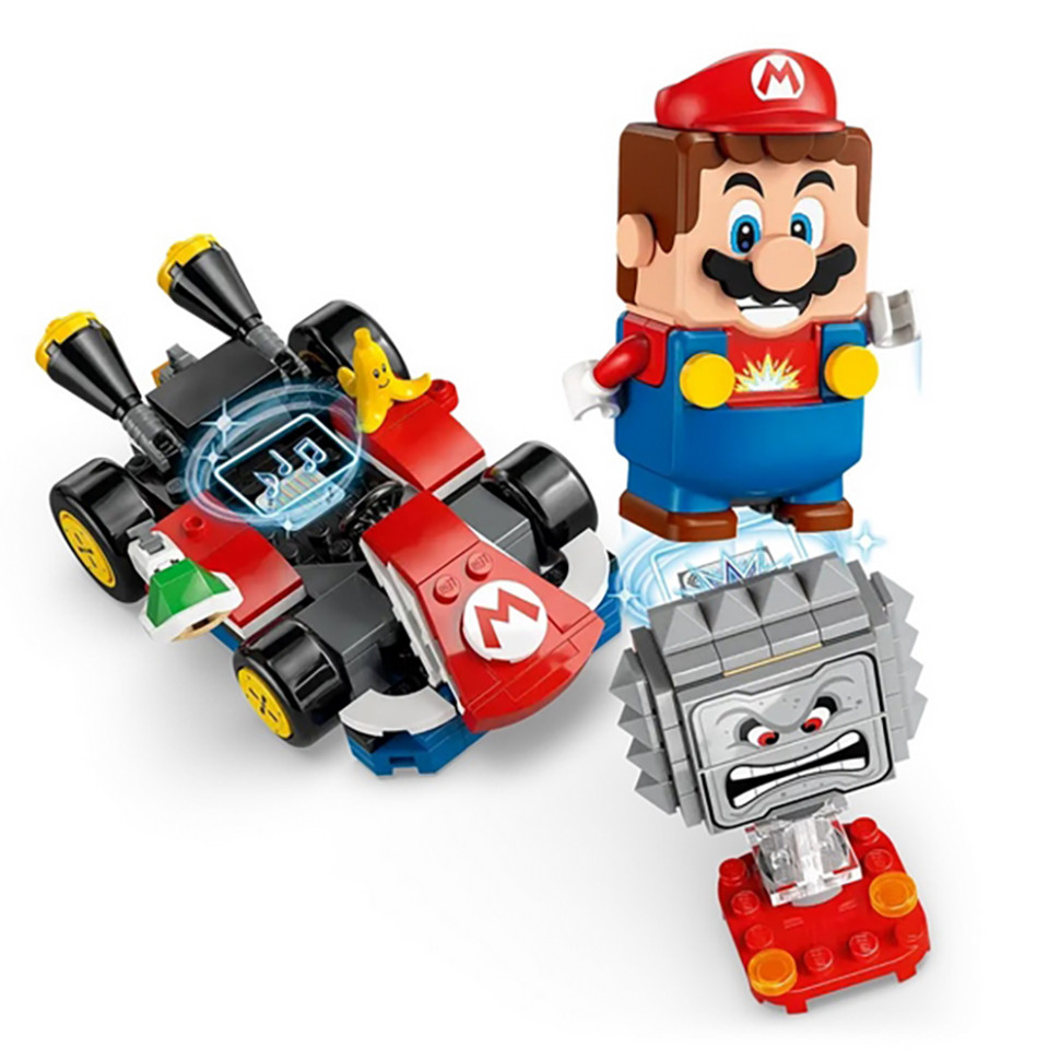 Конструктор Super Mario Mario Kart – Interactive LEGO 72043, 278 деталей