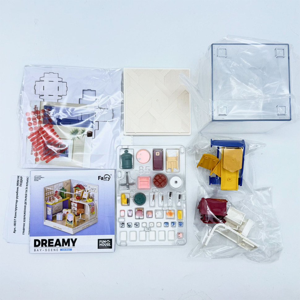 Конструктор-румбокс Крамниця подарунків Mini House 8037-MH серії 