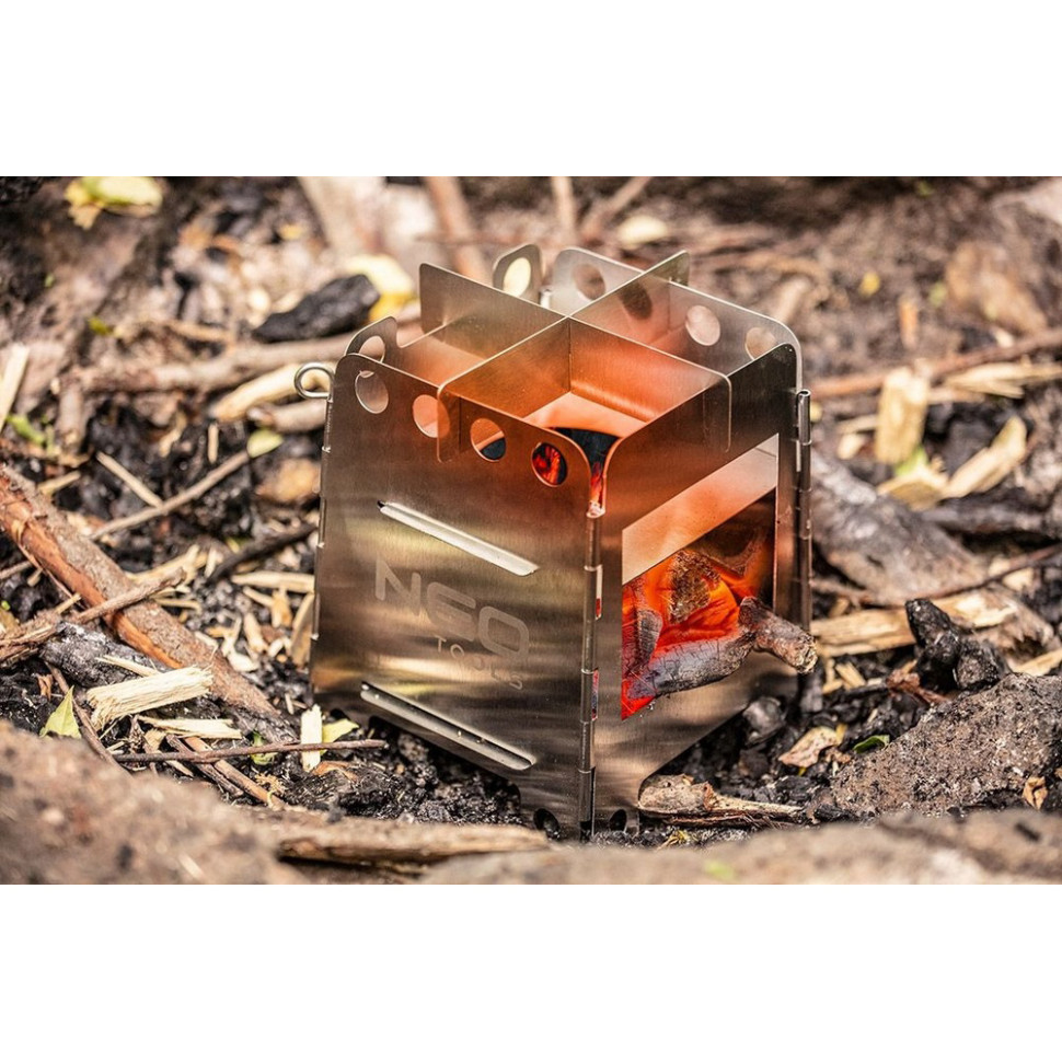 Плита туристична Neo Tools 63-126 нержавіюча сталь, висота 16 см