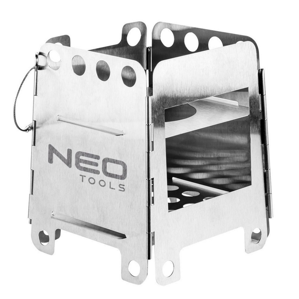 Плита туристична Neo Tools 63-126 нержавіюча сталь, висота 16 см