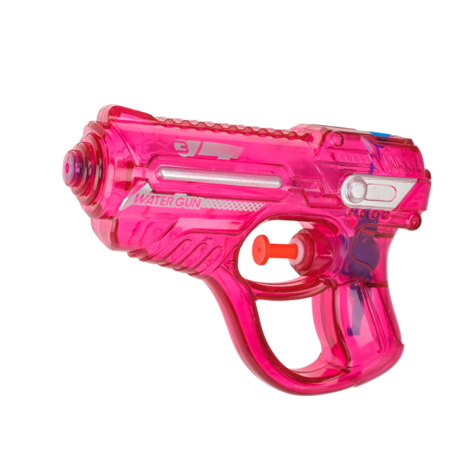 Детский игровой Водный пистолет Bambi 8012WG(Pink) пластик, 12х3х9 см