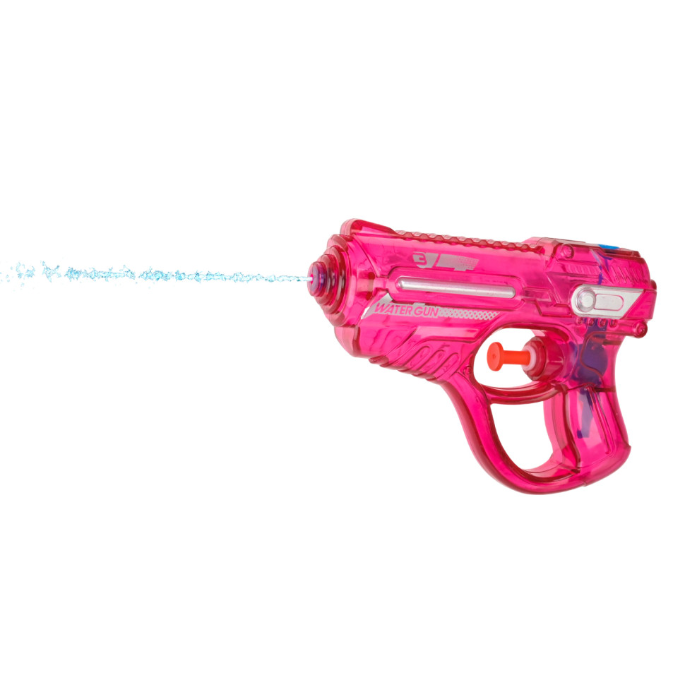 Детский игровой Водный пистолет Bambi 8012WG(Pink) пластик, 12х3х9 см