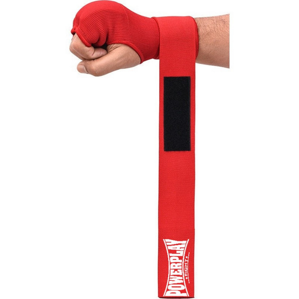Бинты-перчатки с гелевыми подушечками 3096 PowerPlay PP_3096_Red_M, размер M