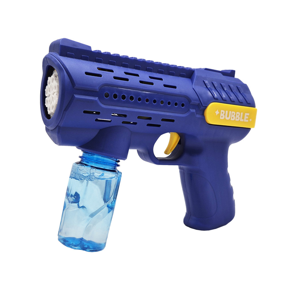 Мильні бульбашки Пістолет Bambi QW026(Blue) 17 см зі світлом