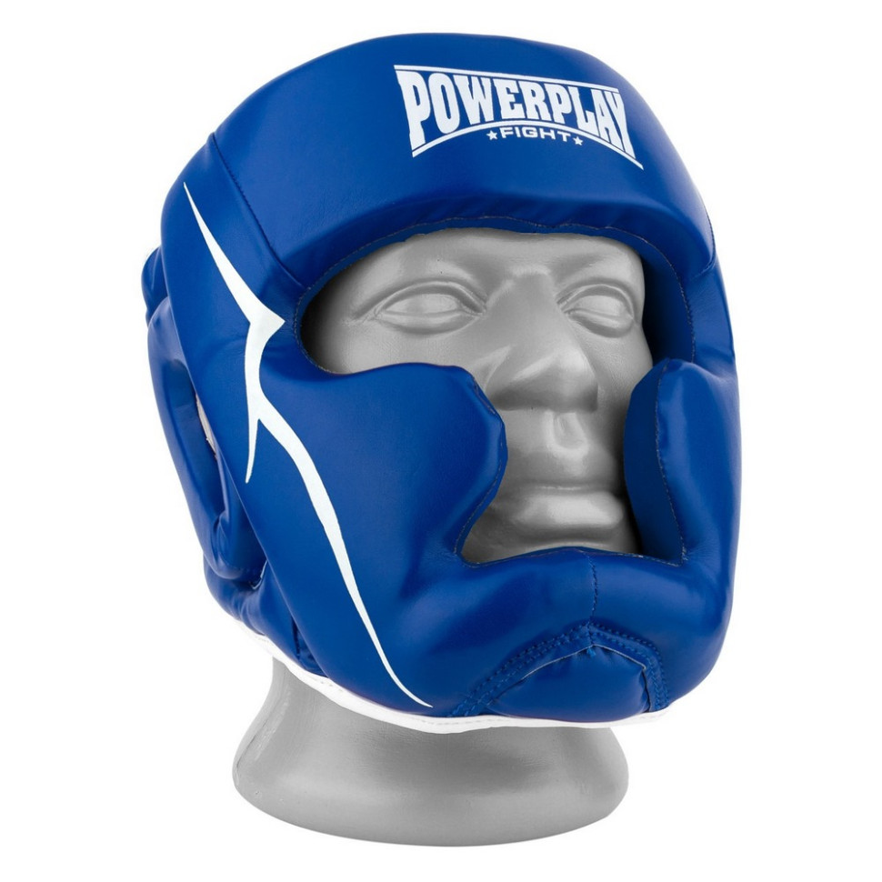Боксерський шолом тренувальний PowerPlay PP_3100_L_Blue, L