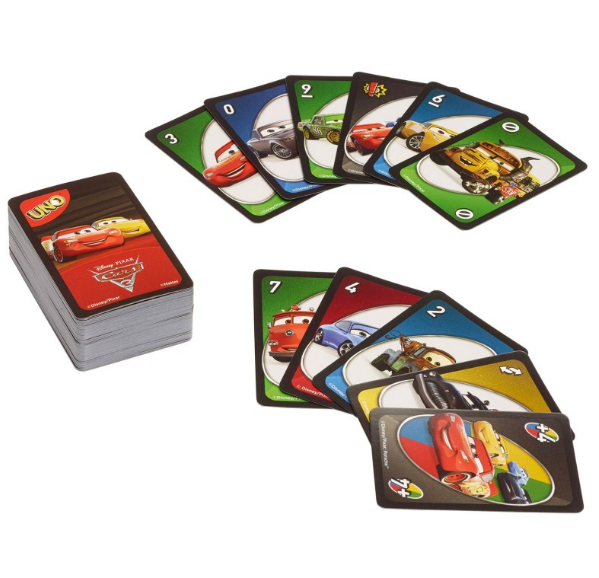 Настольная игра Уно. Тачки 3 19033