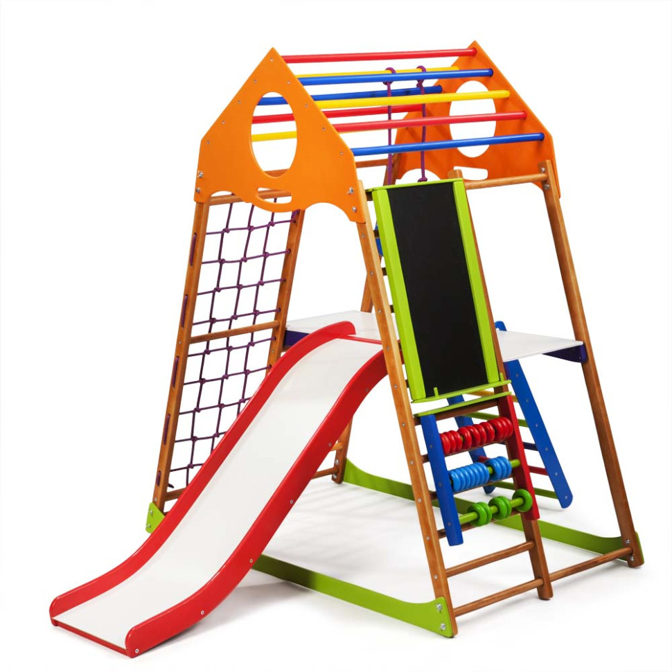 Детский спортивный комплекс SportBaby KindWood Plus 3 для дома 