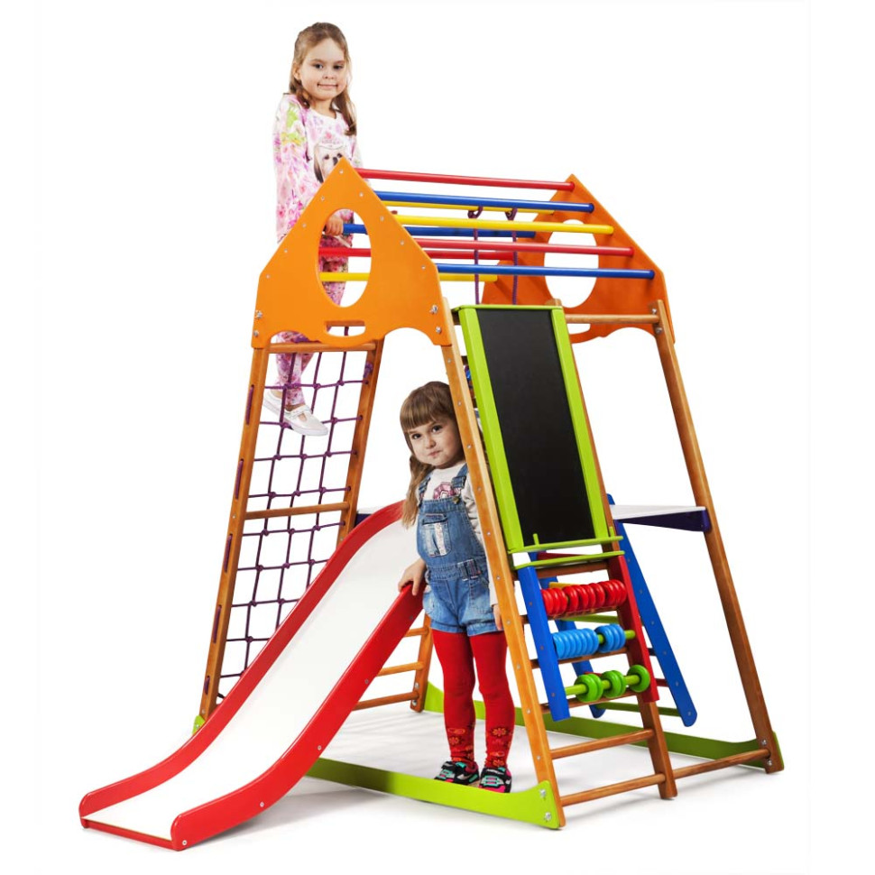 Детский спортивный комплекс SportBaby KindWood Plus 3 для дома 