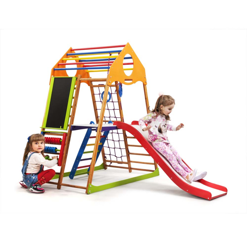 Детский спортивный комплекс SportBaby KindWood Plus 3 для дома 