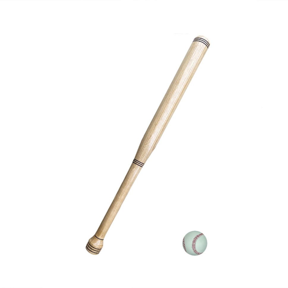 Бита деревянная для бейсбола Legioners Baseball Newt NE-BB-60, 60 см