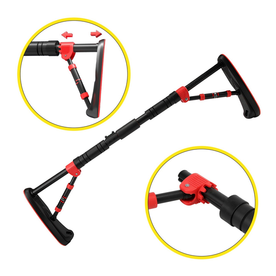 Турник раздвижной Elite Cornix XR-0289 Black/Red, размер 65 х 90 см 