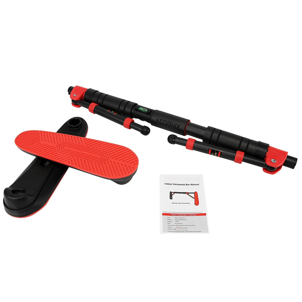 Турник раздвижной Elite Cornix XR-0289 Black/Red, размер 65 х 90 см 