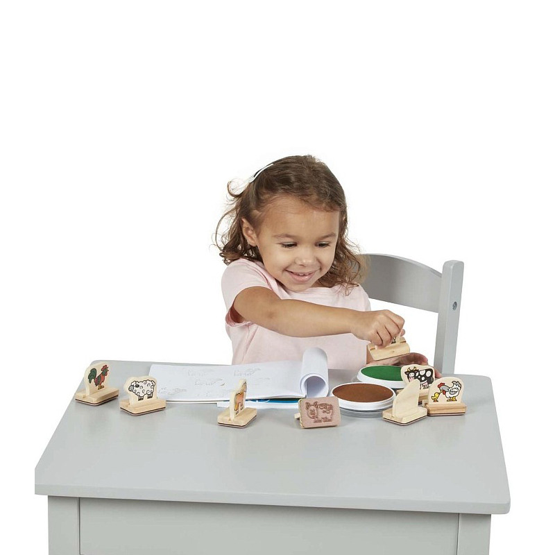 Набір для творчості дерев'янні штампи 