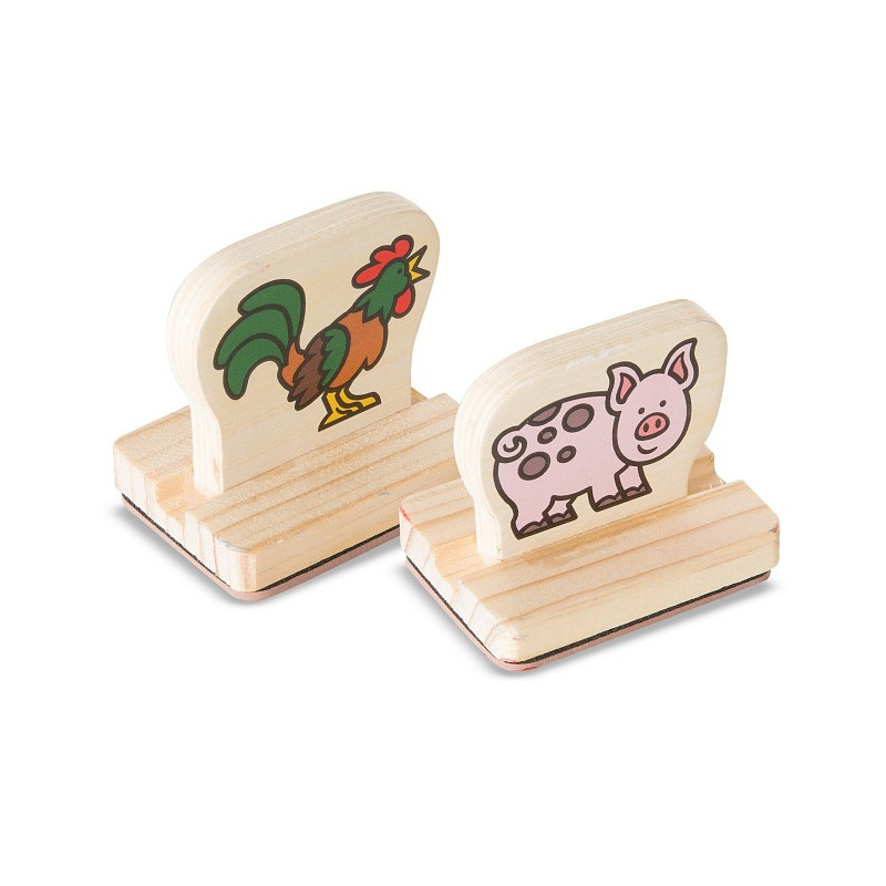 Набір для творчості дерев'янні штампи 