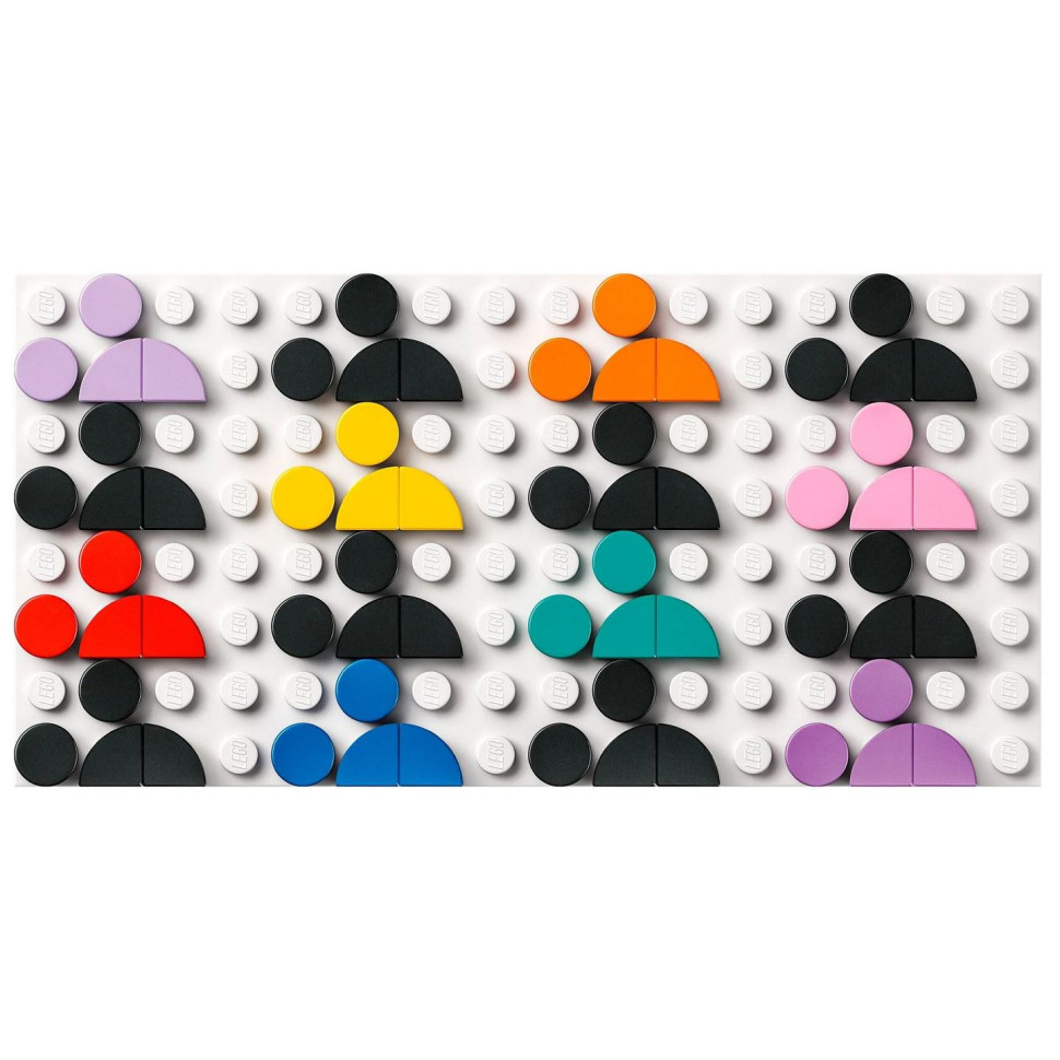 Конструктор LEGO DOTS Коробка «Знову до школи» з Міккі та Мінні Маусами 41964