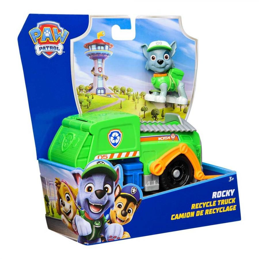 Дитячий базовий рятівний автомобіль з водієм Роккі Paw Patrol SM97237/6071213