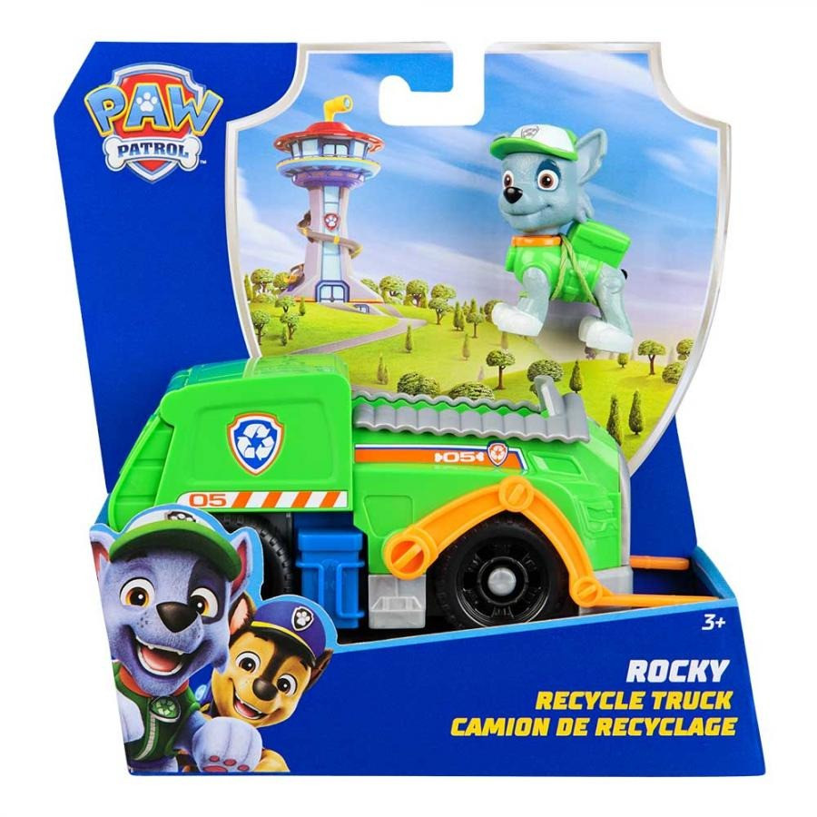 Дитячий базовий рятівний автомобіль з водієм Роккі Paw Patrol SM97237/6071213