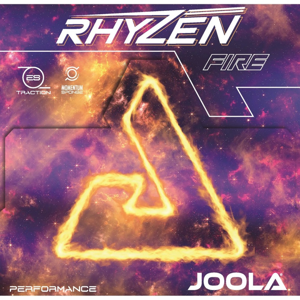 Накладка для тенісної ракетки Rhyzen Fire 2.0 Joola 930983 Black