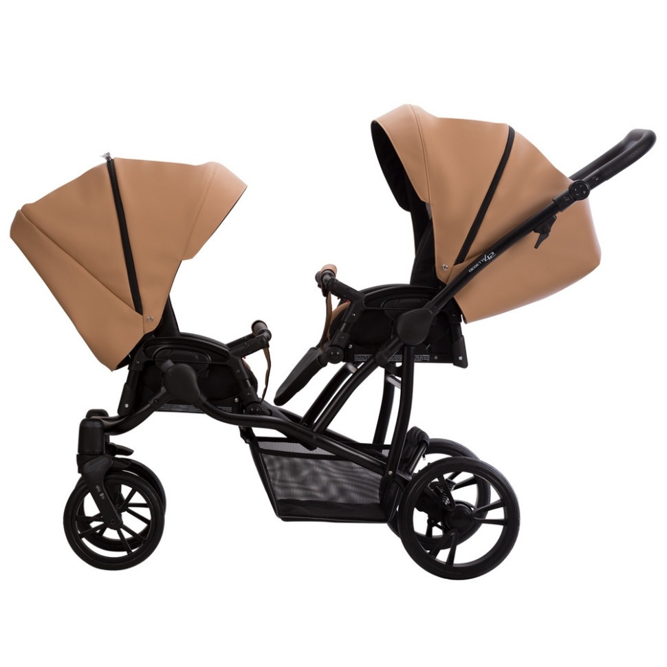 Універсальна прогулянкова коляска для двійні Pro Verdi 9023-VF2025-PRO23