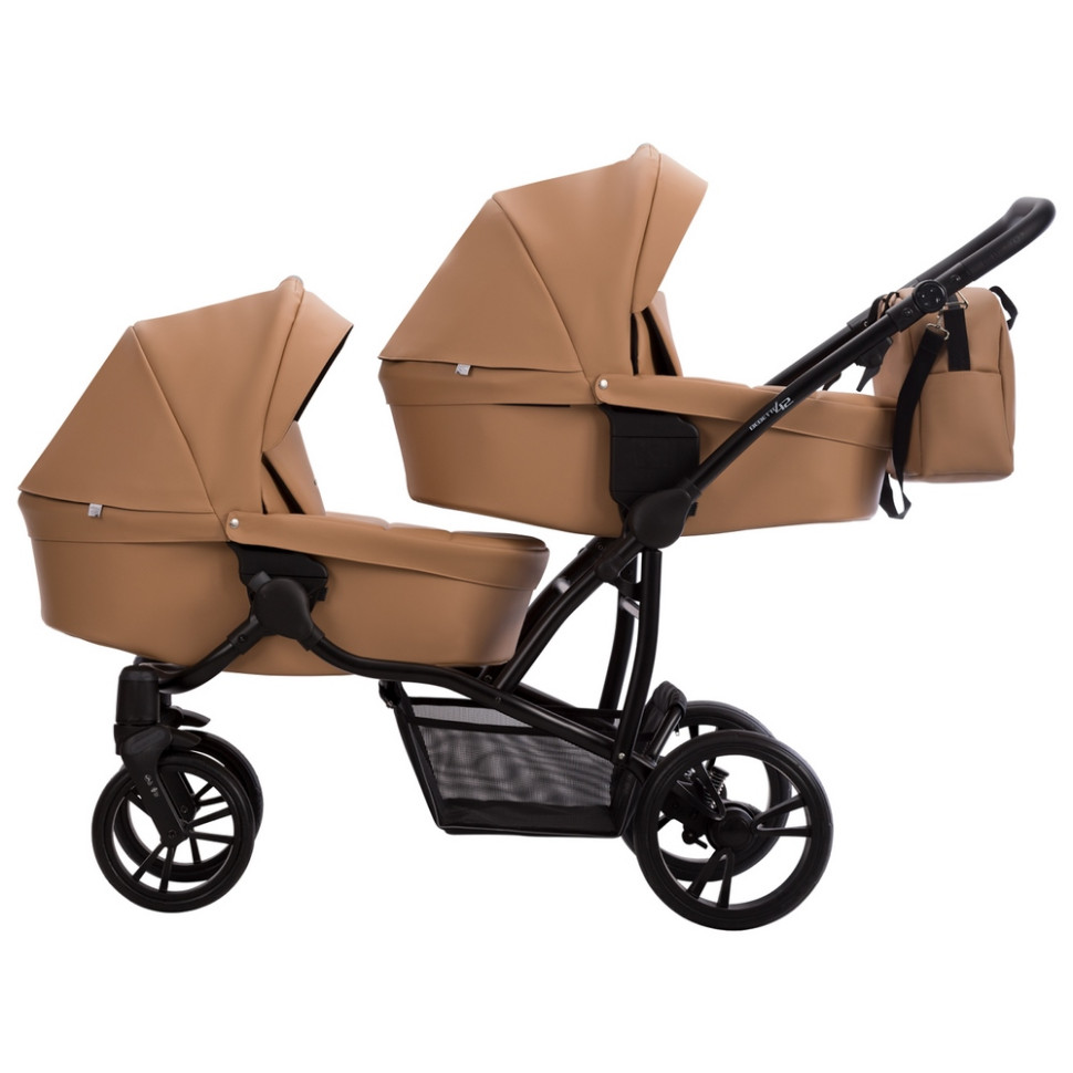 Універсальна прогулянкова коляска для двійні Pro Verdi 9023-VF2025-PRO23