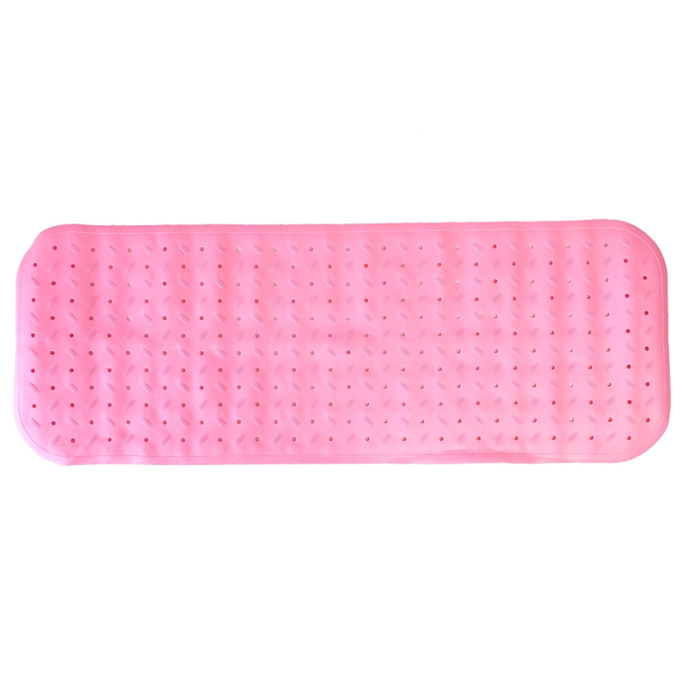 Килимок у ванну на присосках Mega Zayka MGZ-0901(Soft-Pink) 35х95 см