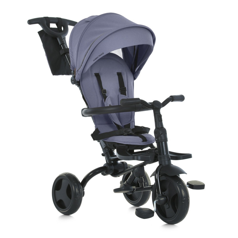 Велосипед дитячий триколісний TurboTrike MT 1055 Grey, сірий