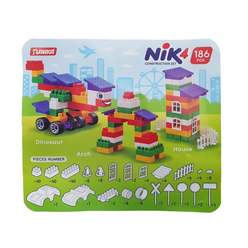 Дитячий конструктор з великими деталями