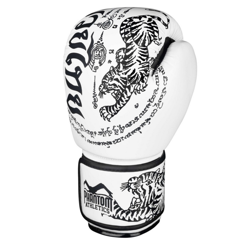 Боксерські рукавиці Muay Thai Phantom PHBG2495-10 White 10 унцій (бинти в подарунок)