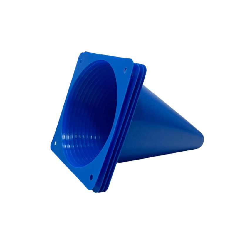 Конусы-фишки спортивные EasyFit EF-1678s-4BL 17 см, набор из 4 штук, синий
