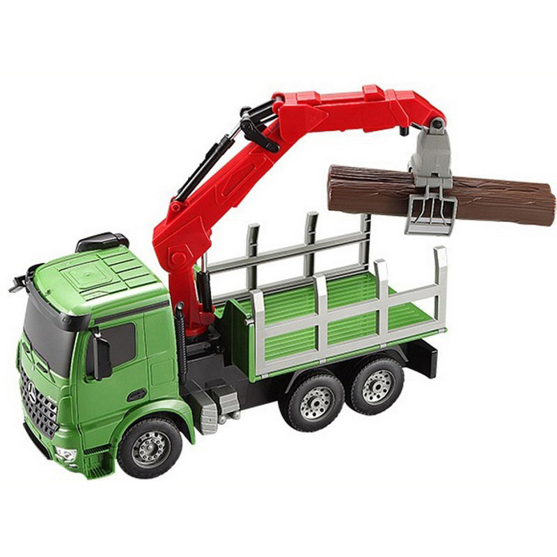 Машинка на радіокеруванні Лісовоз Mercedes Benz Arocs DOUBLE E E352-003