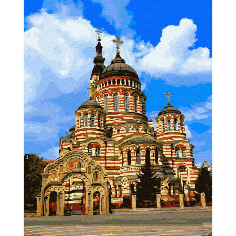 Картина за номерами "Благовіщенський собор" Brushme GX8295 40х50 см по цене 240 грн.