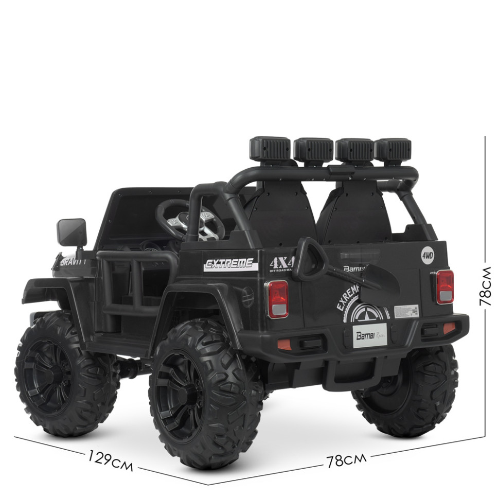 Детский электромобиль Джип Bambi Racer M 4572EBLR-2(24V) до 50 кг