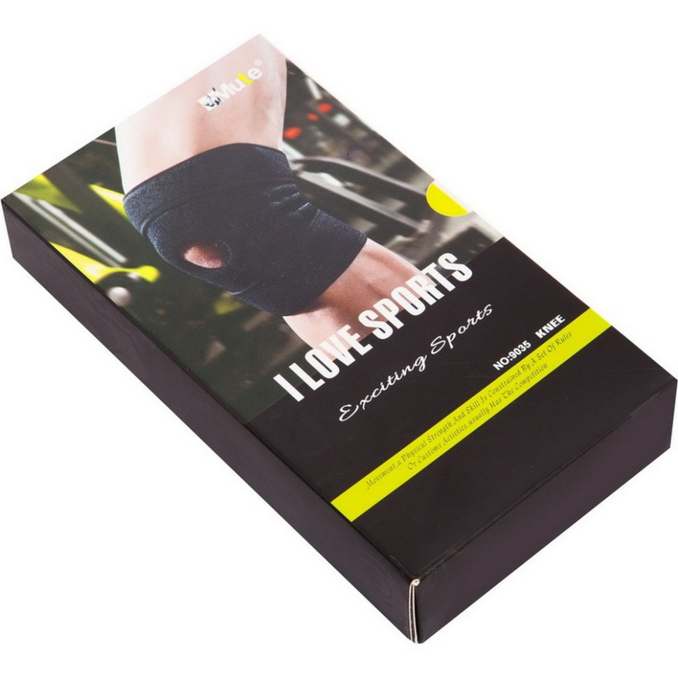 Наколінник бандаж з еластичними ребрами жорсткості Gemini Sport GMT-9035