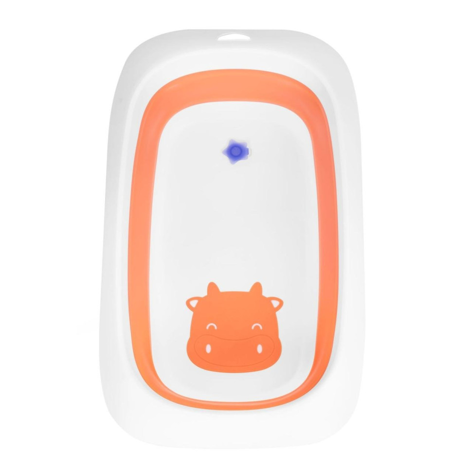 Дитяча ванночка для купання CARE Ecotoys HA-B31 ORANGE розкладна
