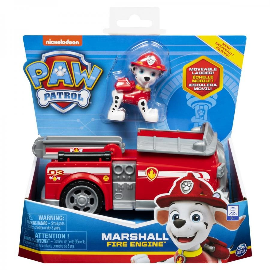 Автомобиль с водителем Paw Patrol SM16775/9917 Щенячий патруль Маршал