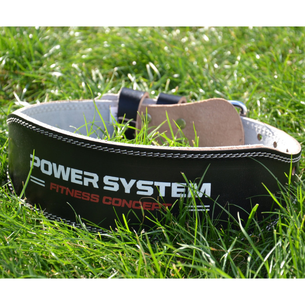 Пояс для тяжелой атлетики Power System Power PS-3100_S_Black (кожаный) Black S