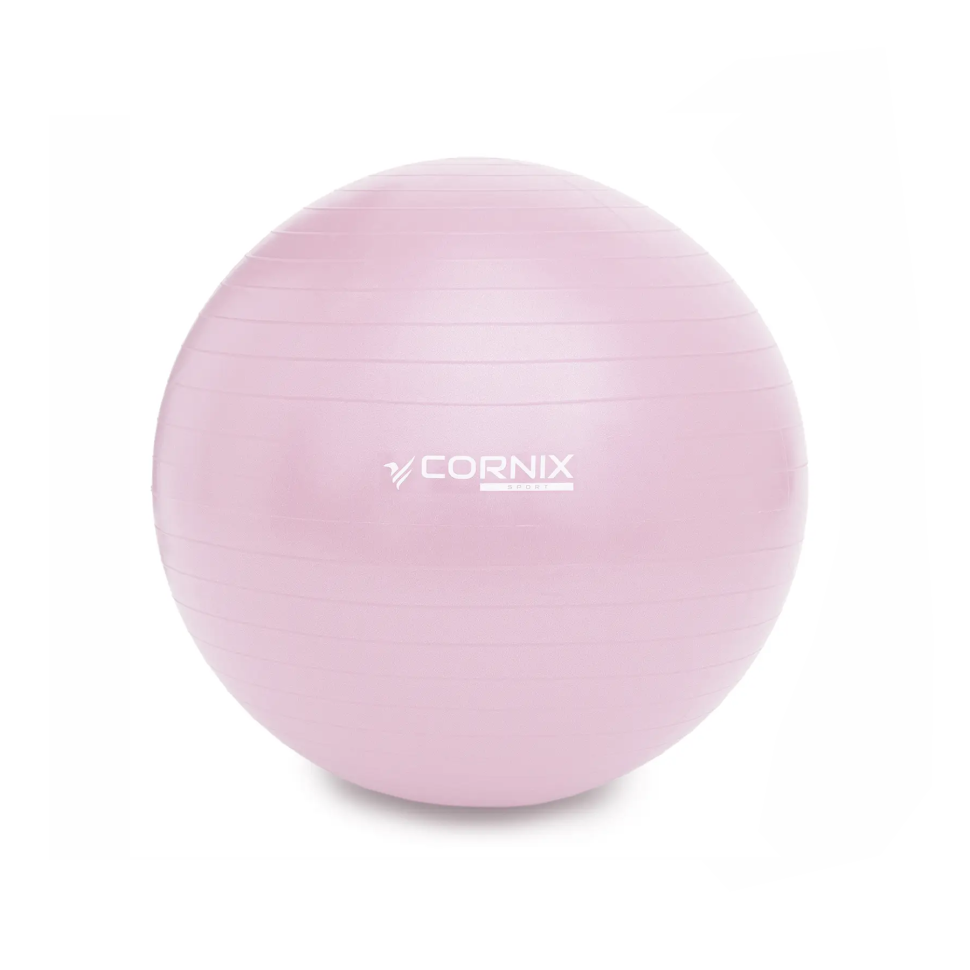 Мяч для фитнеса Anti-Burst Cornix  XR-0364 розовый 55 см 