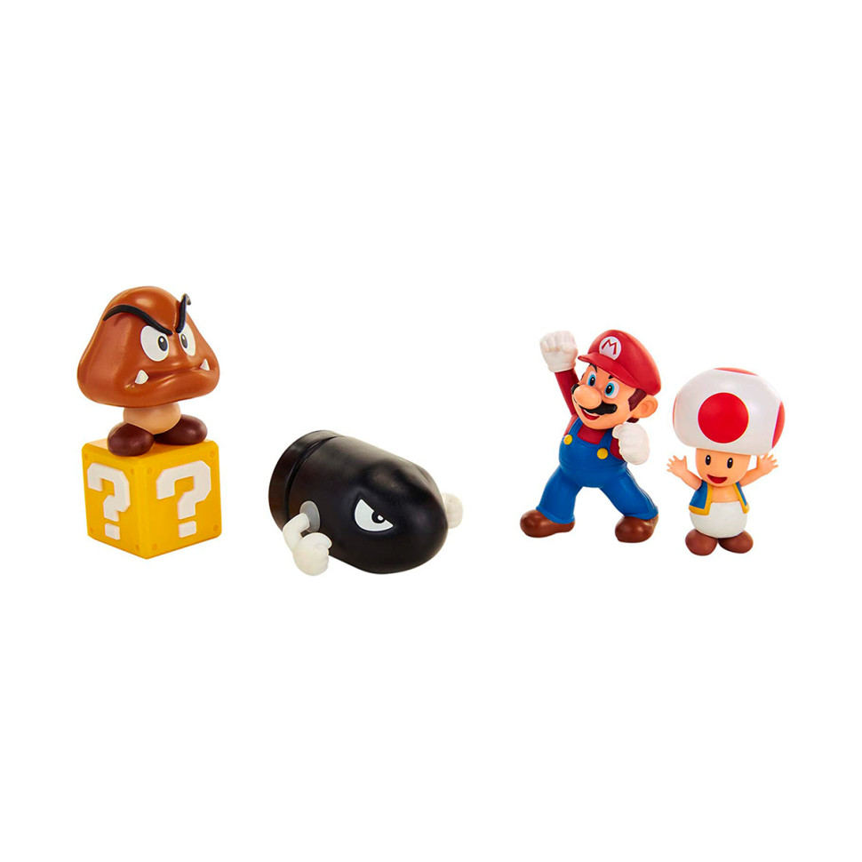 Игровой набор с фигурками Желудевые равнины Super Mario 64510-4L с аксессуарами