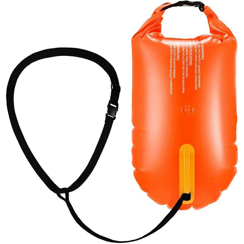 Буй для плавання Open Water Swim Buoy Aqua Speed 540o, помаранчевий 17 л