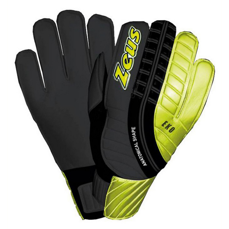 Рукавички воротарські GUANTO EKO Zeus Z01455-11 чорний, сірий, золотий 