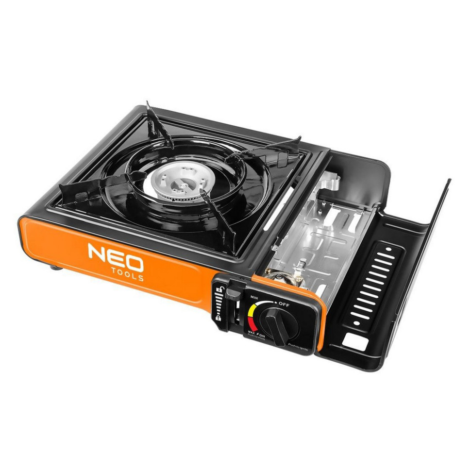 Плитка газовая портативная Neo Tools 20-050, 2.1кВт, пьезорозжиг